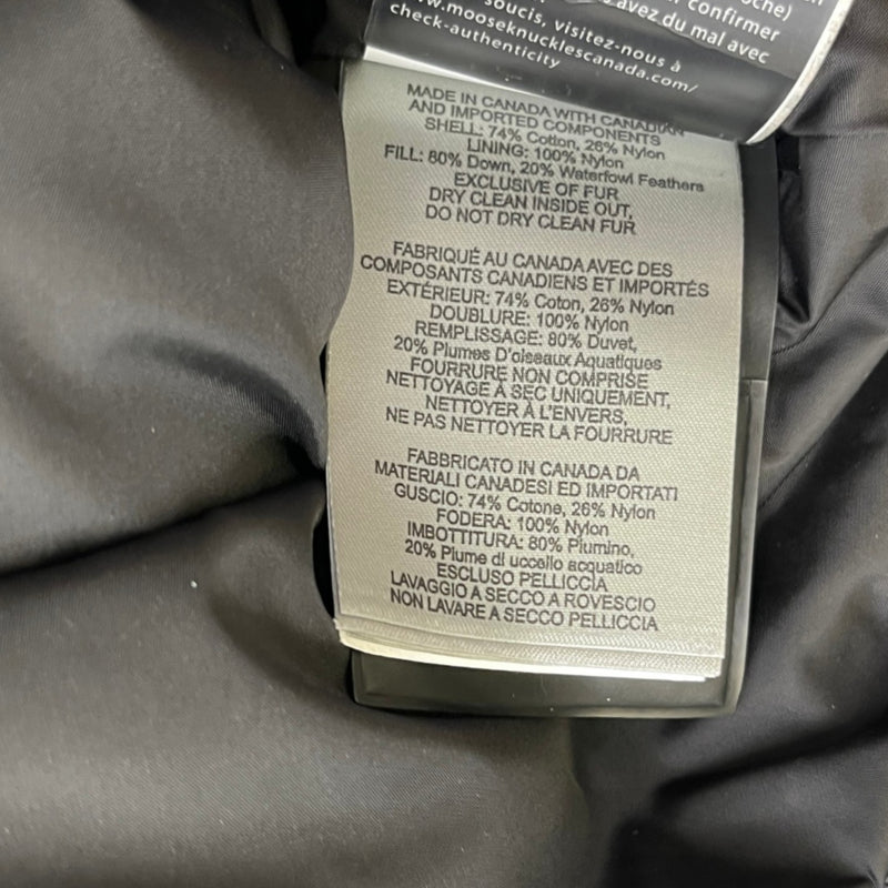 Men's 3Q Down Jacket Grey Size L