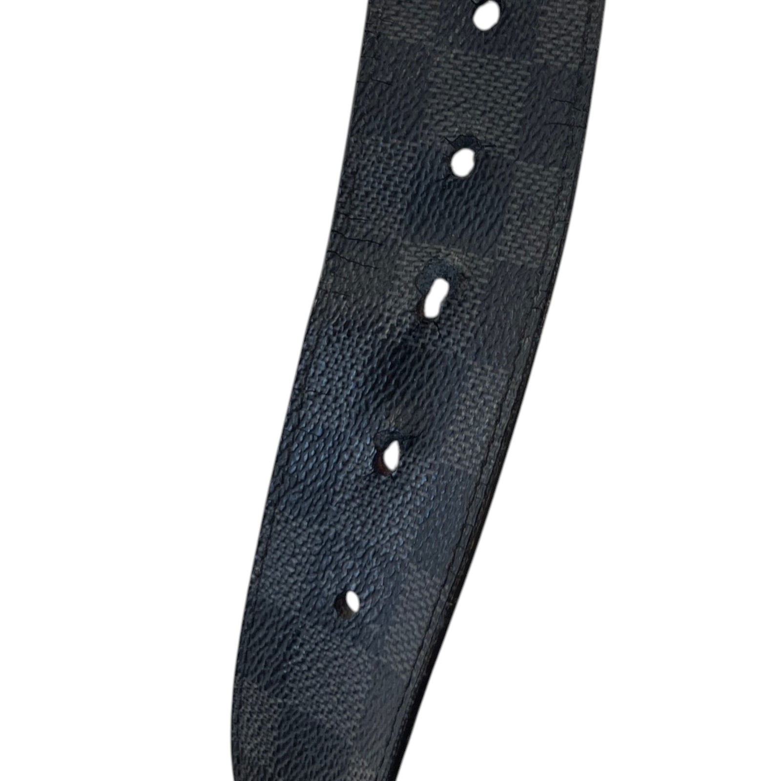 Men's Lv Belt Black Size Waist 32" - Photo 6