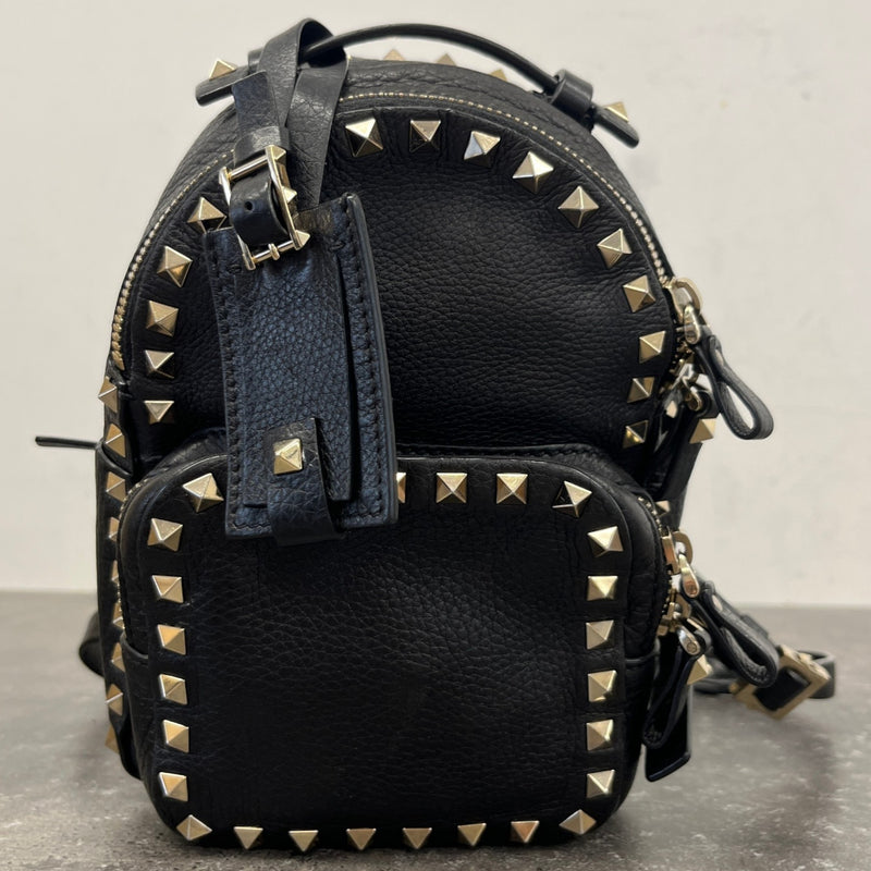 Women's Rockstud Backpack Black
