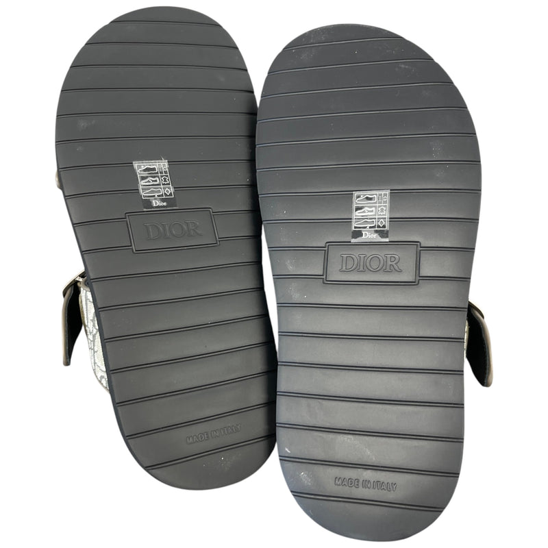 Men's Oblique Aqua Sandals Khaki Size EU 41 / UK 7