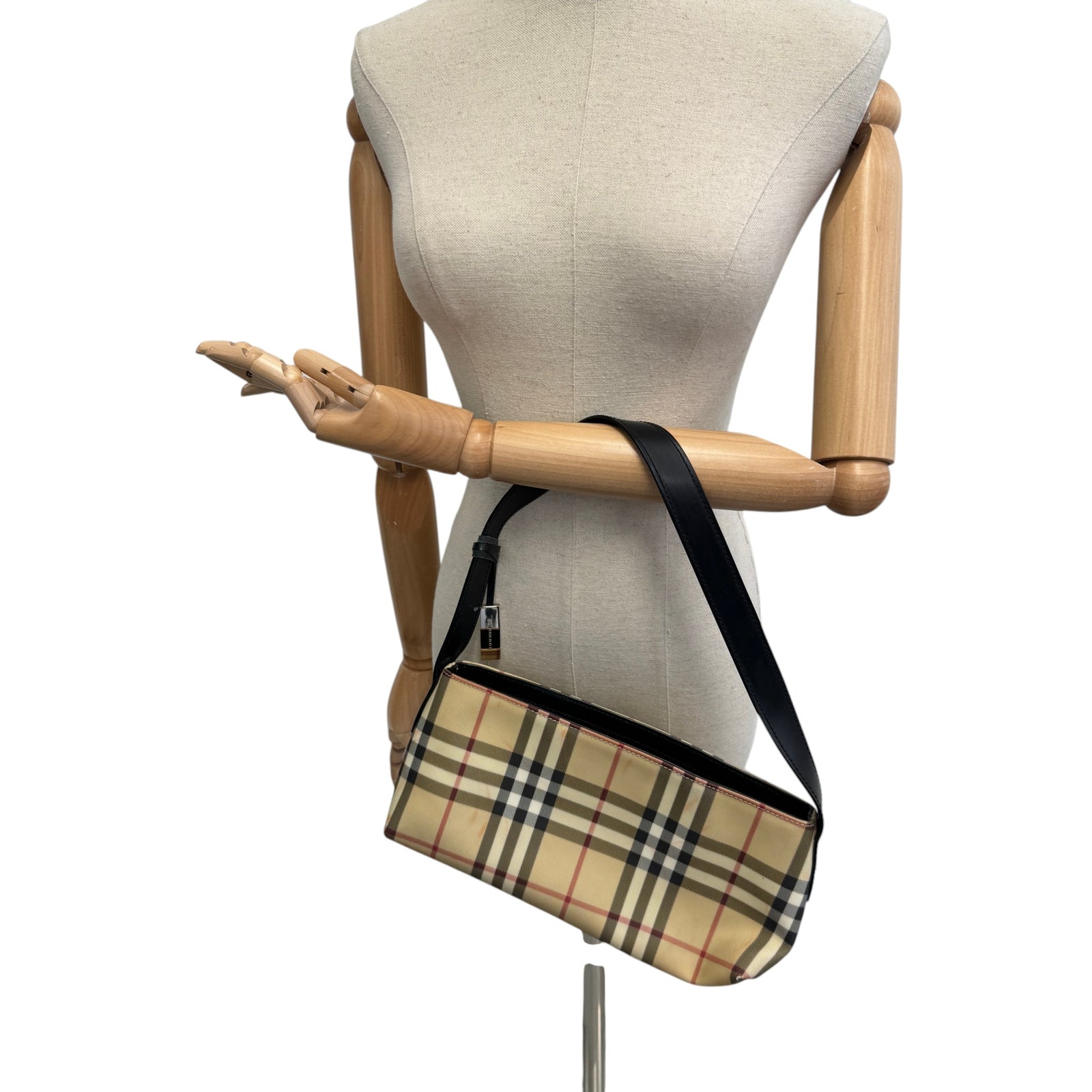 Women's Nova Check Handbag Beige - Photo 2