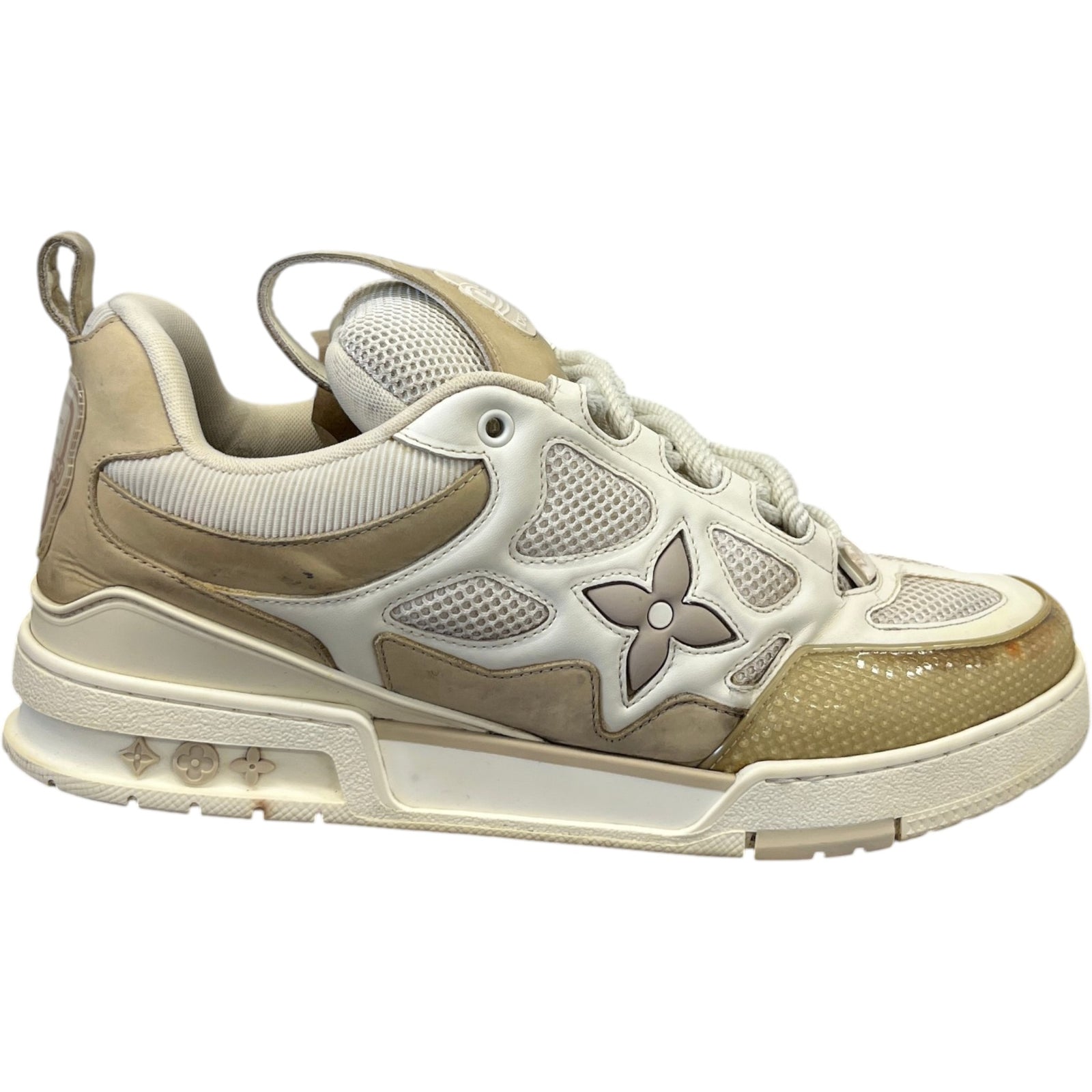 Women's Lv Skate Low Trainers Beige Size EU 43 / UK 10 - Photo 1