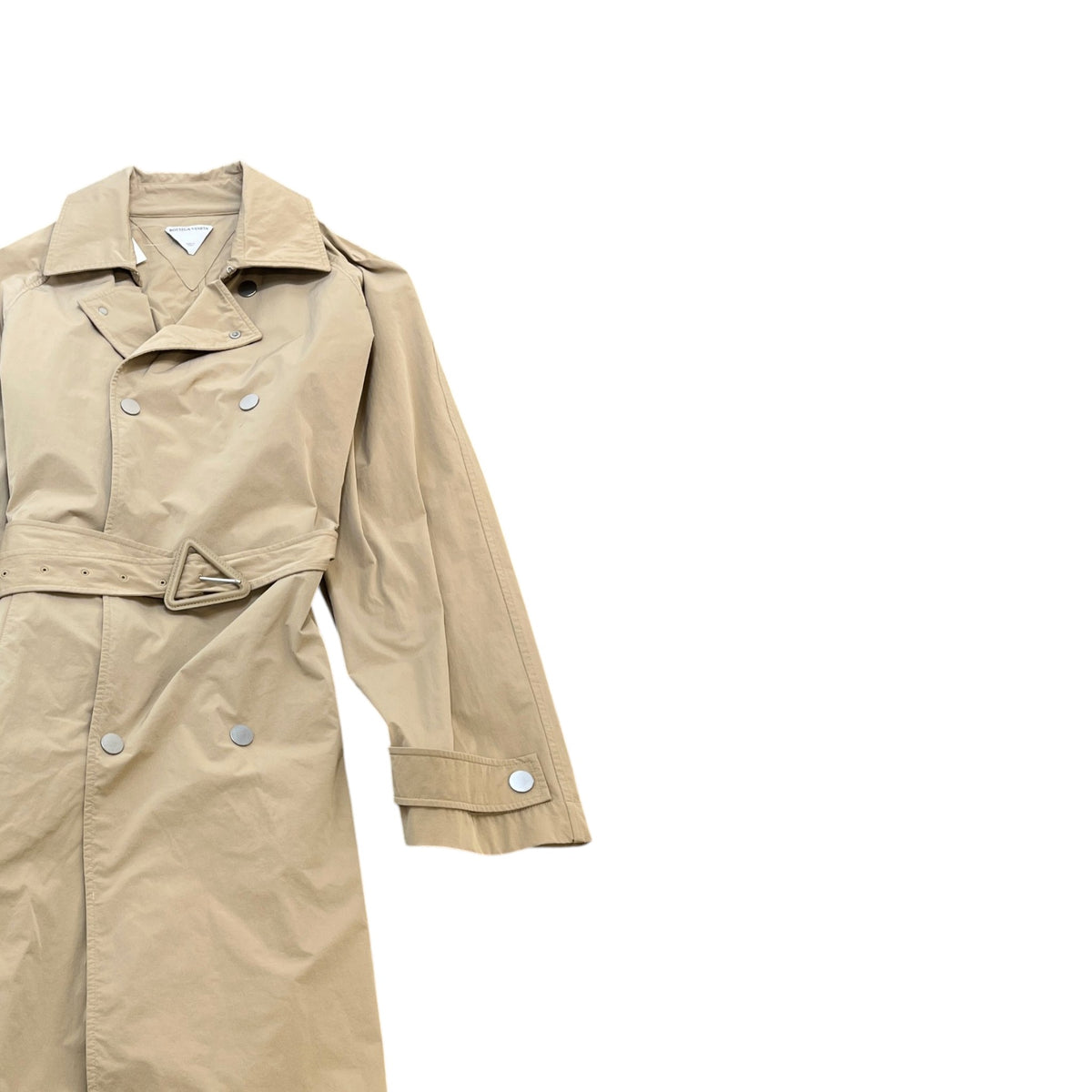Men's Trench Coat Jacket Beige Size XL - Photo 3