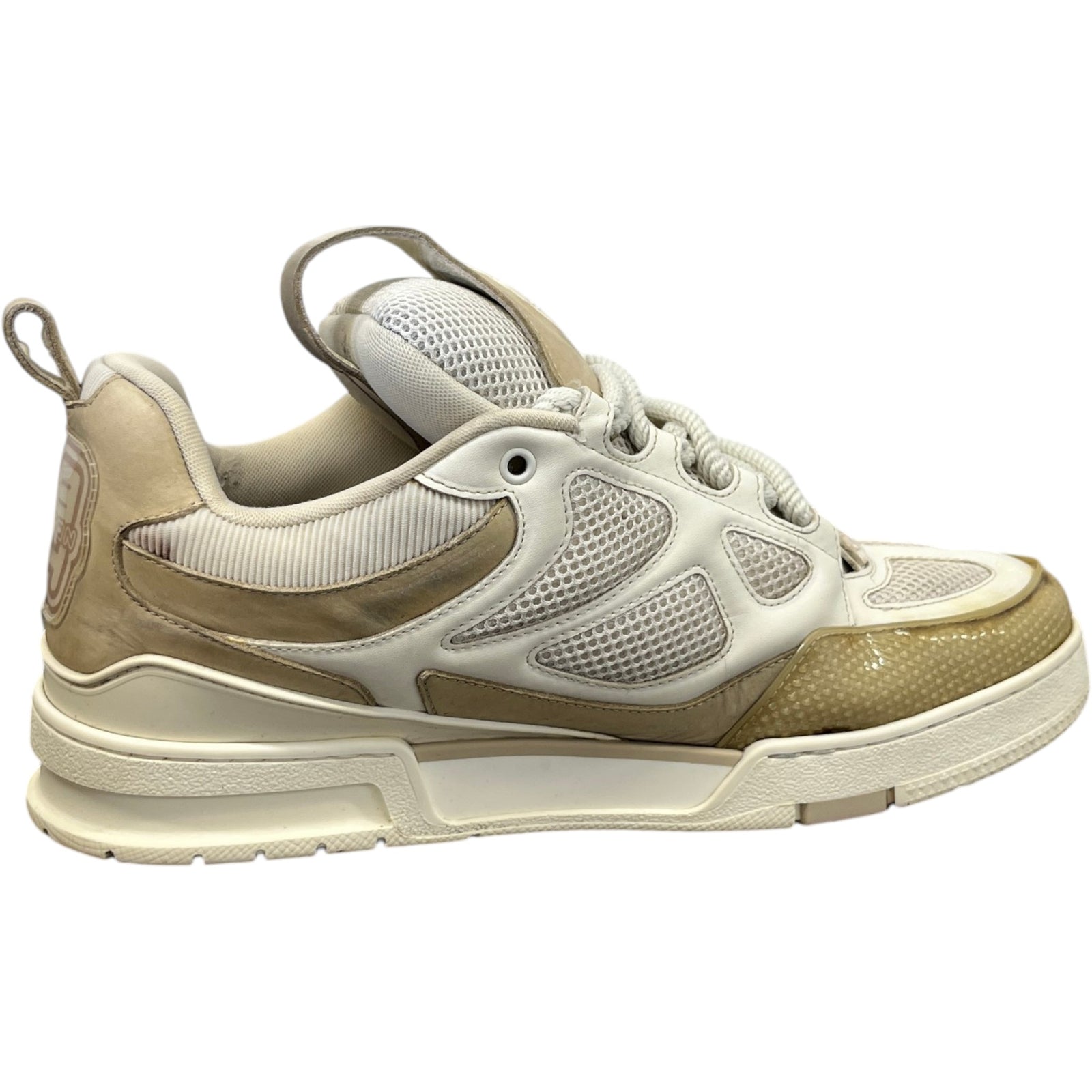 Women's Lv Skate Low Trainers Beige Size EU 43 / UK 10 - Photo 4
