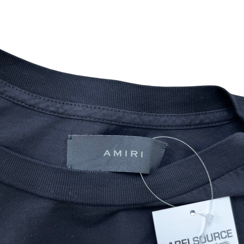 Men's Logo Print T-Shirt Black Size S
