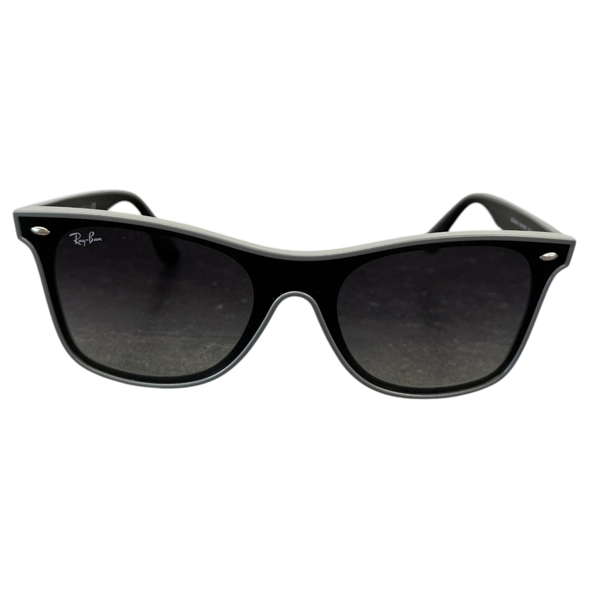 Men's RB4440 Blaze Wayfarer Sunglasses Grey - Photo 1