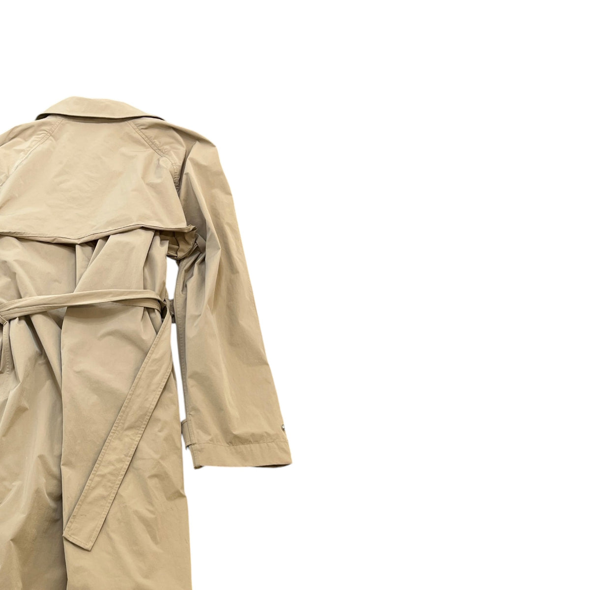 Men's Trench Coat Jacket Beige Size XL - Photo 4