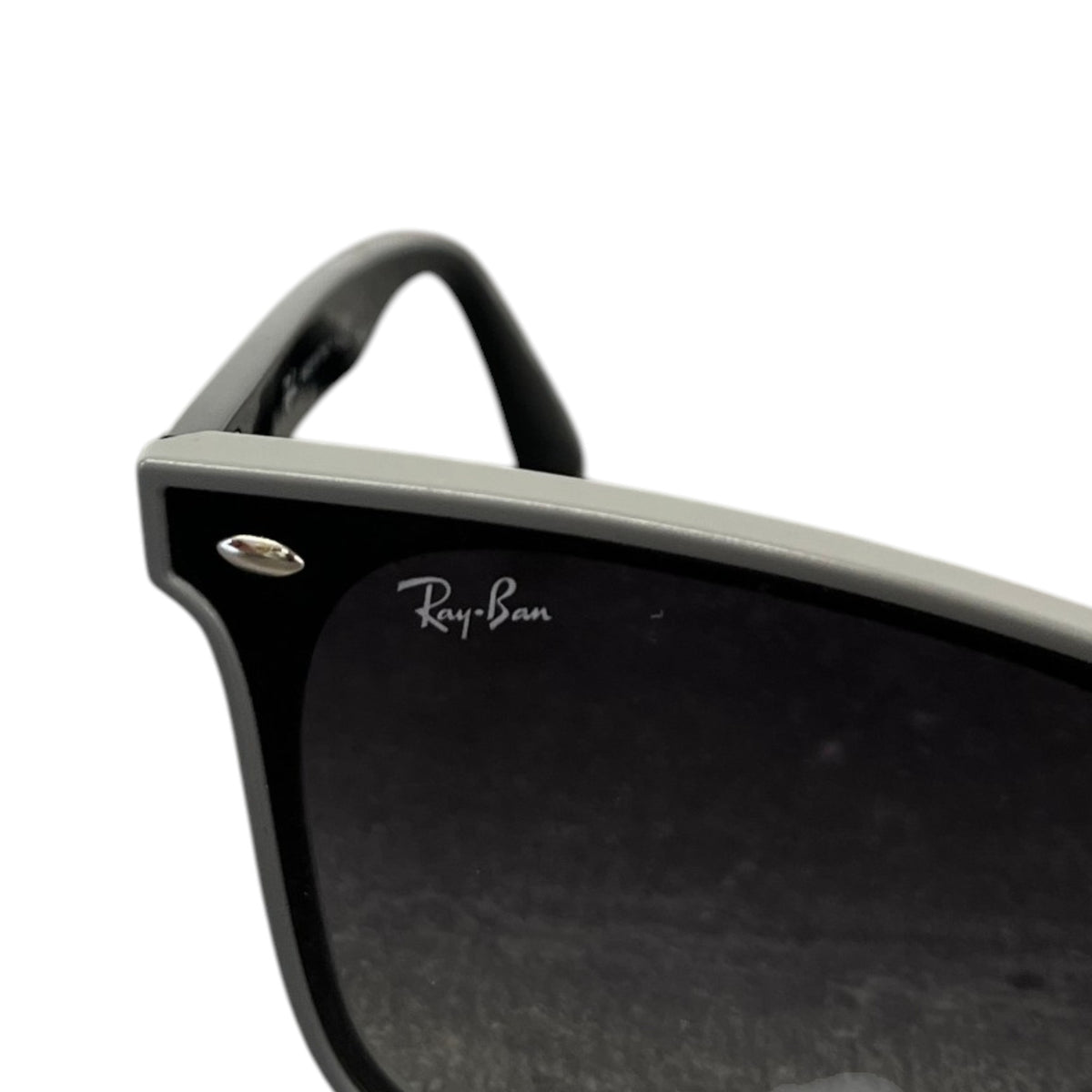 Men's RB4440 Blaze Wayfarer Sunglasses Grey - Photo 4