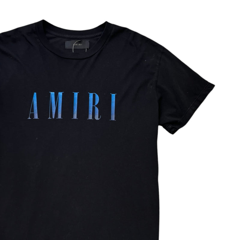 Men's Logo Print T-Shirt Black Size S