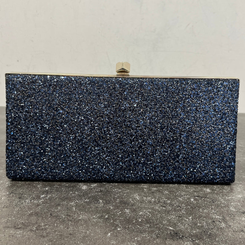 Women's Shimmering Evening Clutch Blue