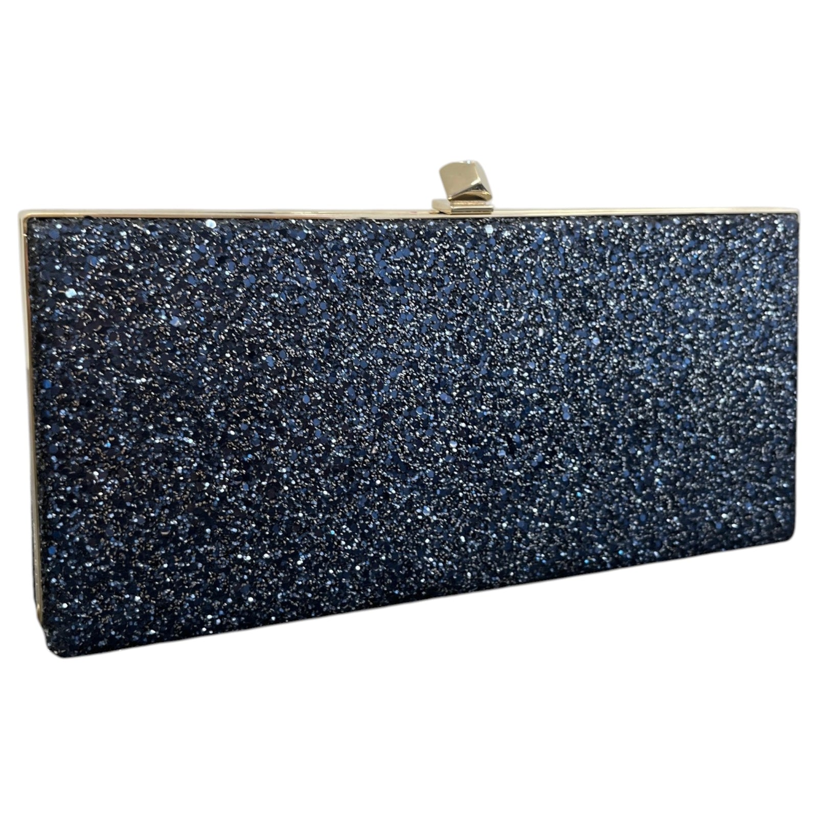 Women's Shimmering Evening Clutch Blue - Photo 3