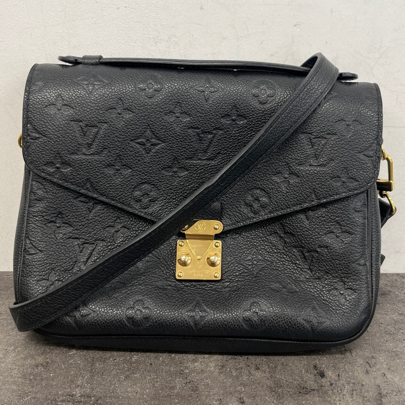 Women's Monogram Empreinte Pochette Méti Handbag Black