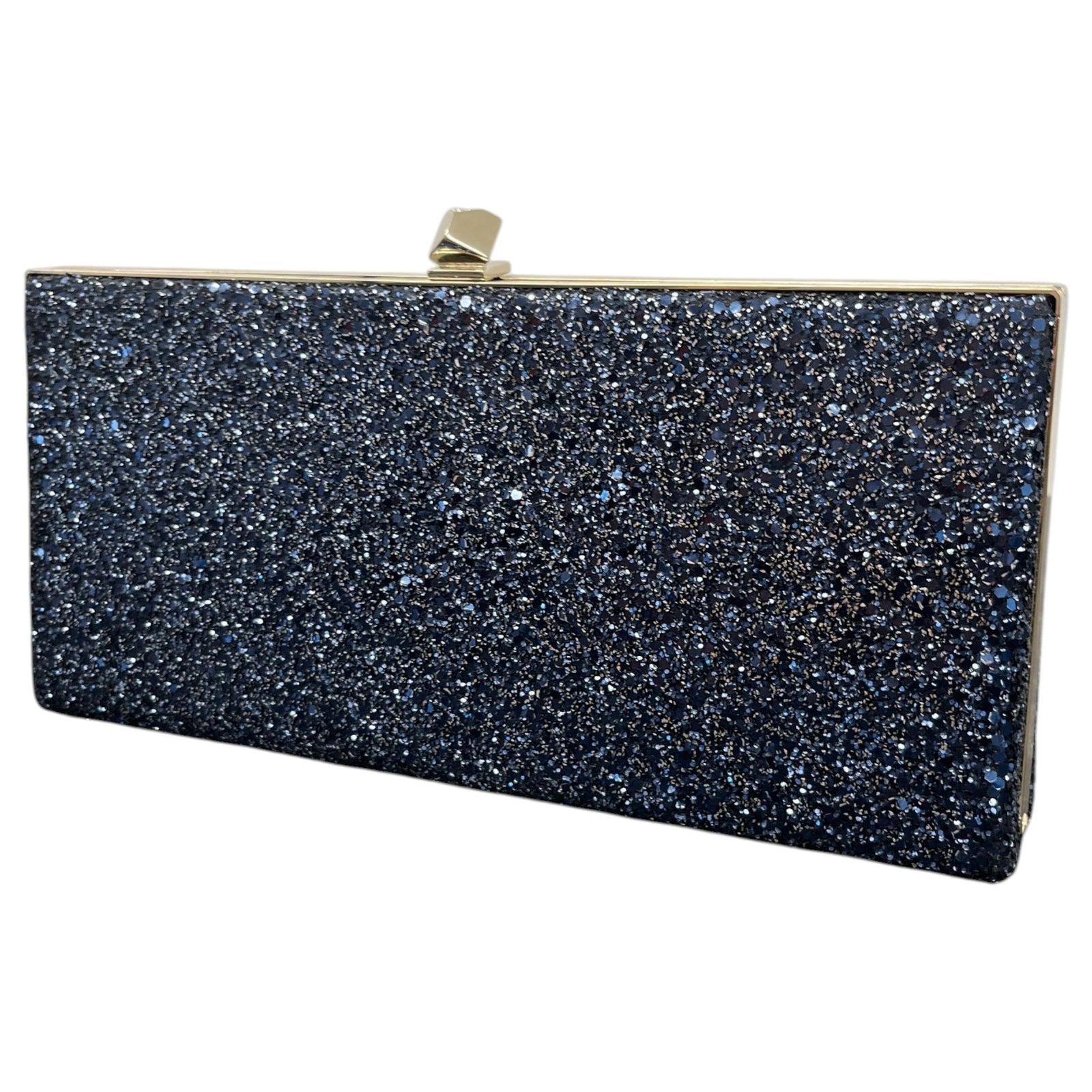 Women's Shimmering Evening Clutch Blue - Photo 4