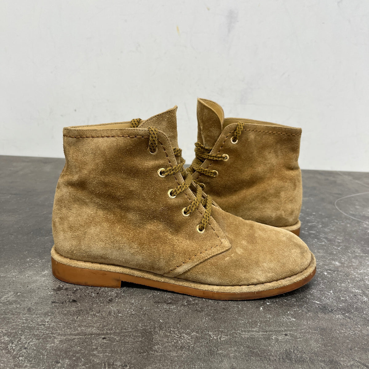 Men's CC Logo Boots Beige Size UK 5.5 / EU 39.5 - Photo 12
