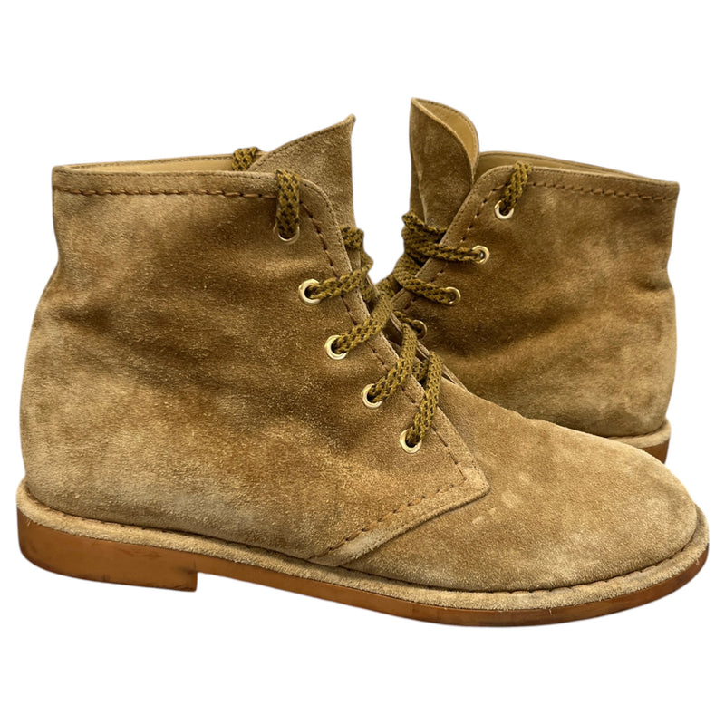 Men's CC Logo Boots Beige Size UK 5.5 / EU 39.5