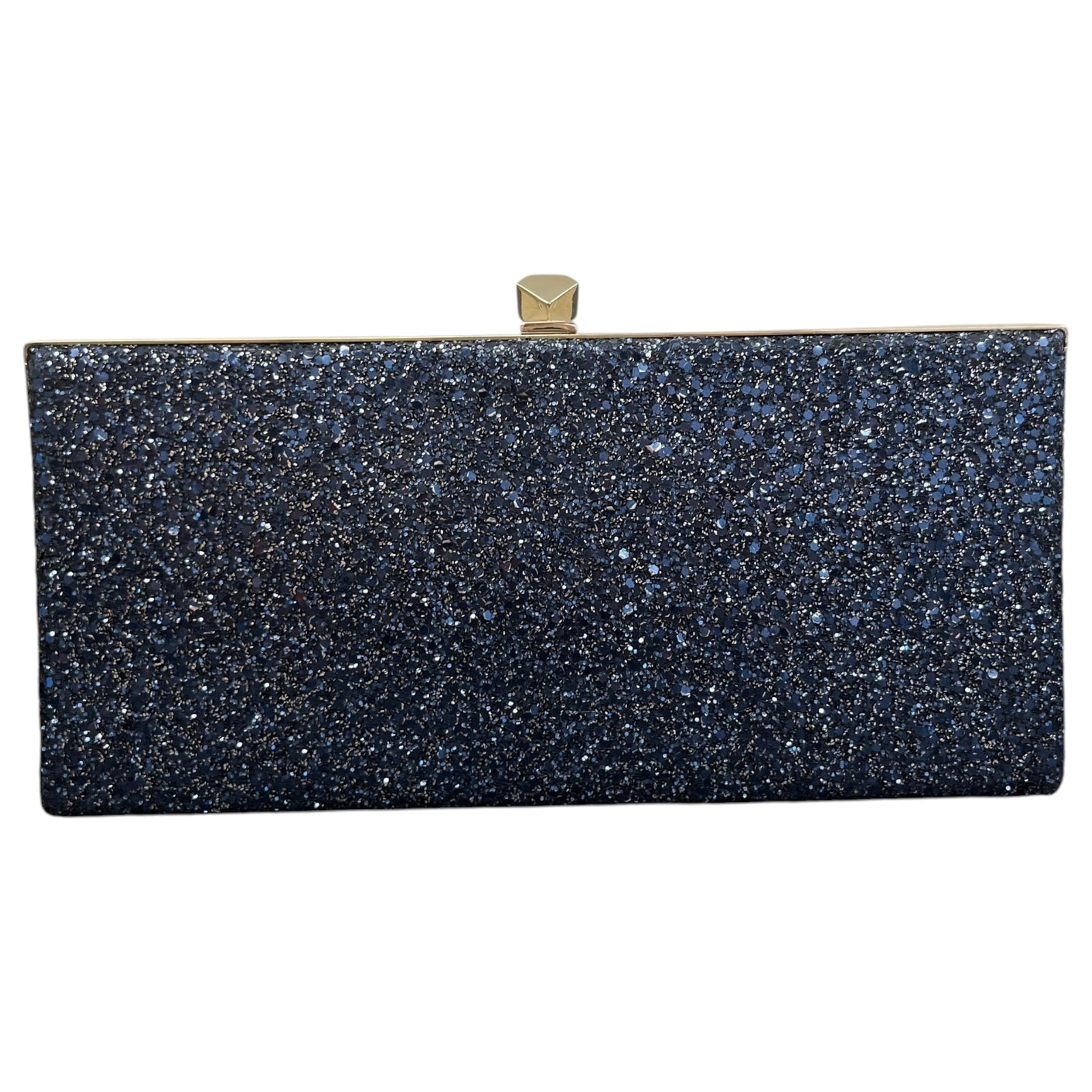 Women's Shimmering Evening Clutch Blue - Photo 2