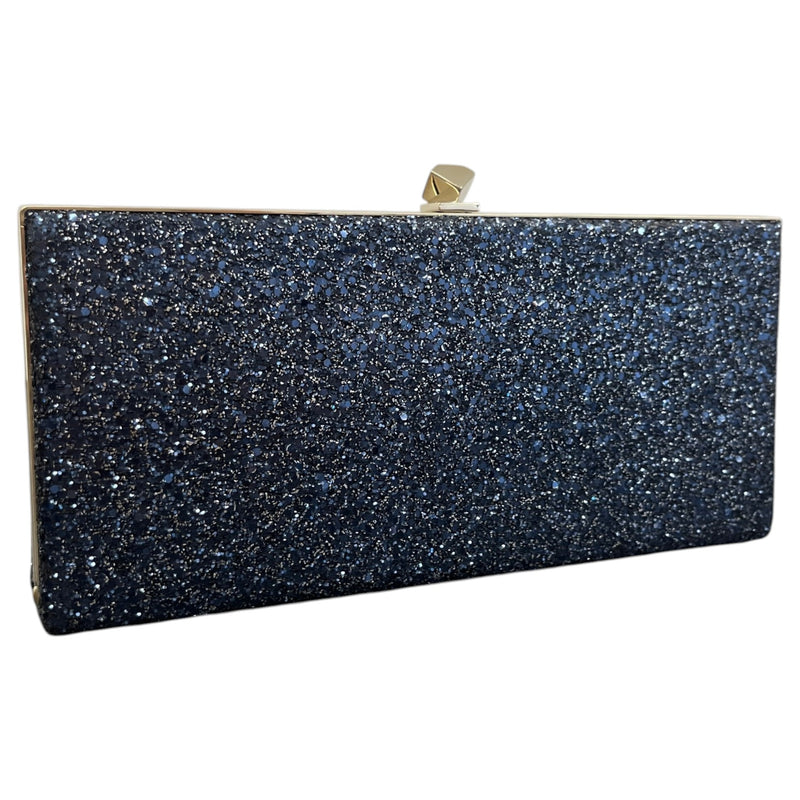 Women's Shimmering Evening Clutch Blue