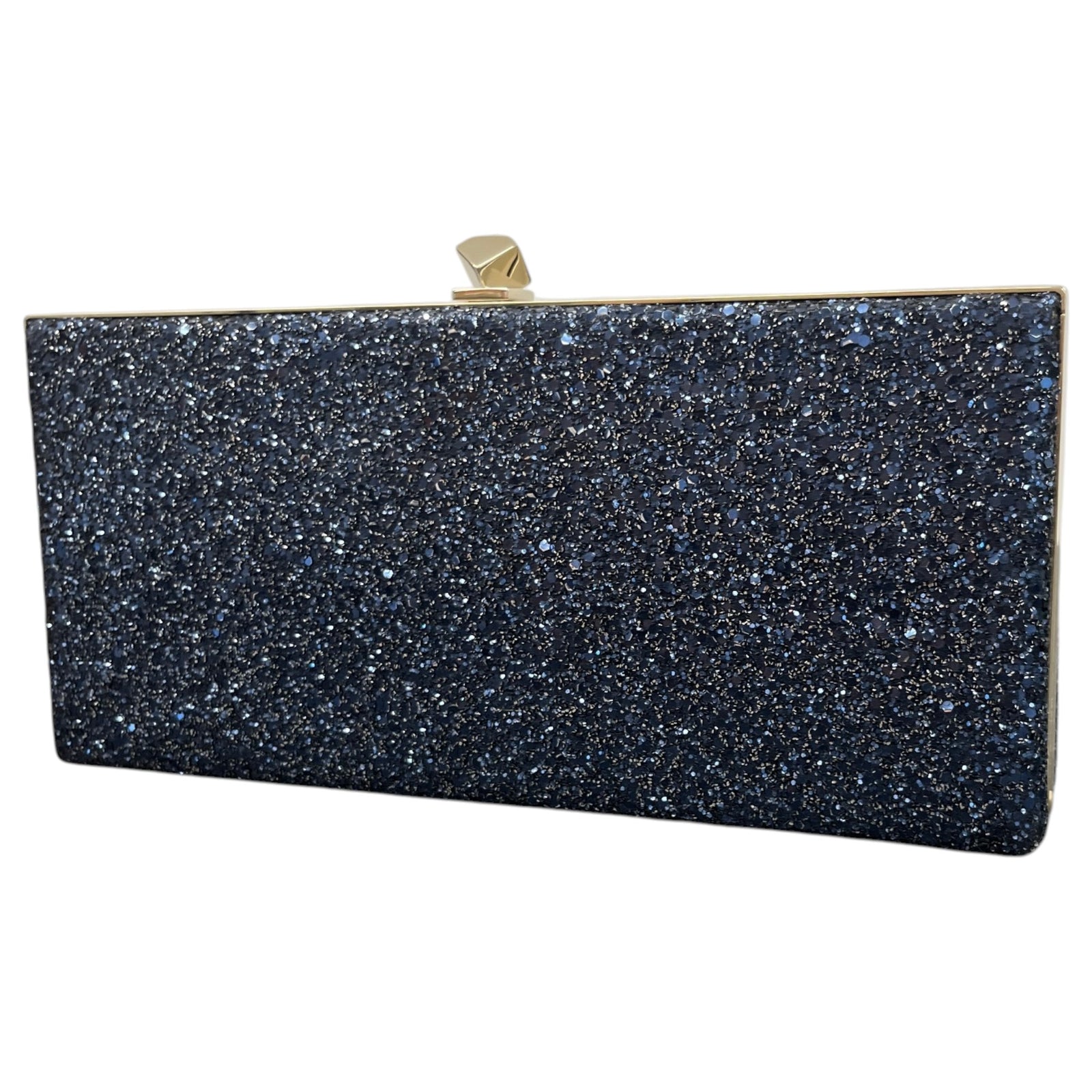 Women's Shimmering Evening Clutch Blue - Photo 8