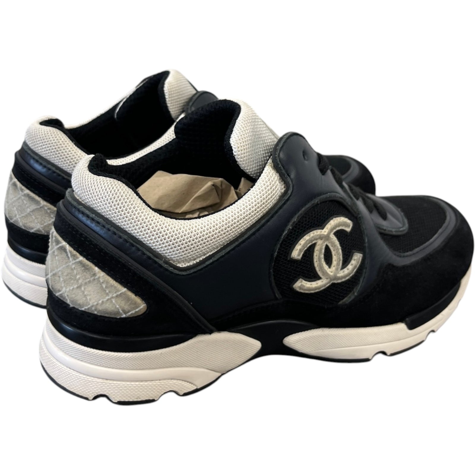 Women's Cc Runner Low Trainers Black Size EU 39 / UK 6 - Photo 8