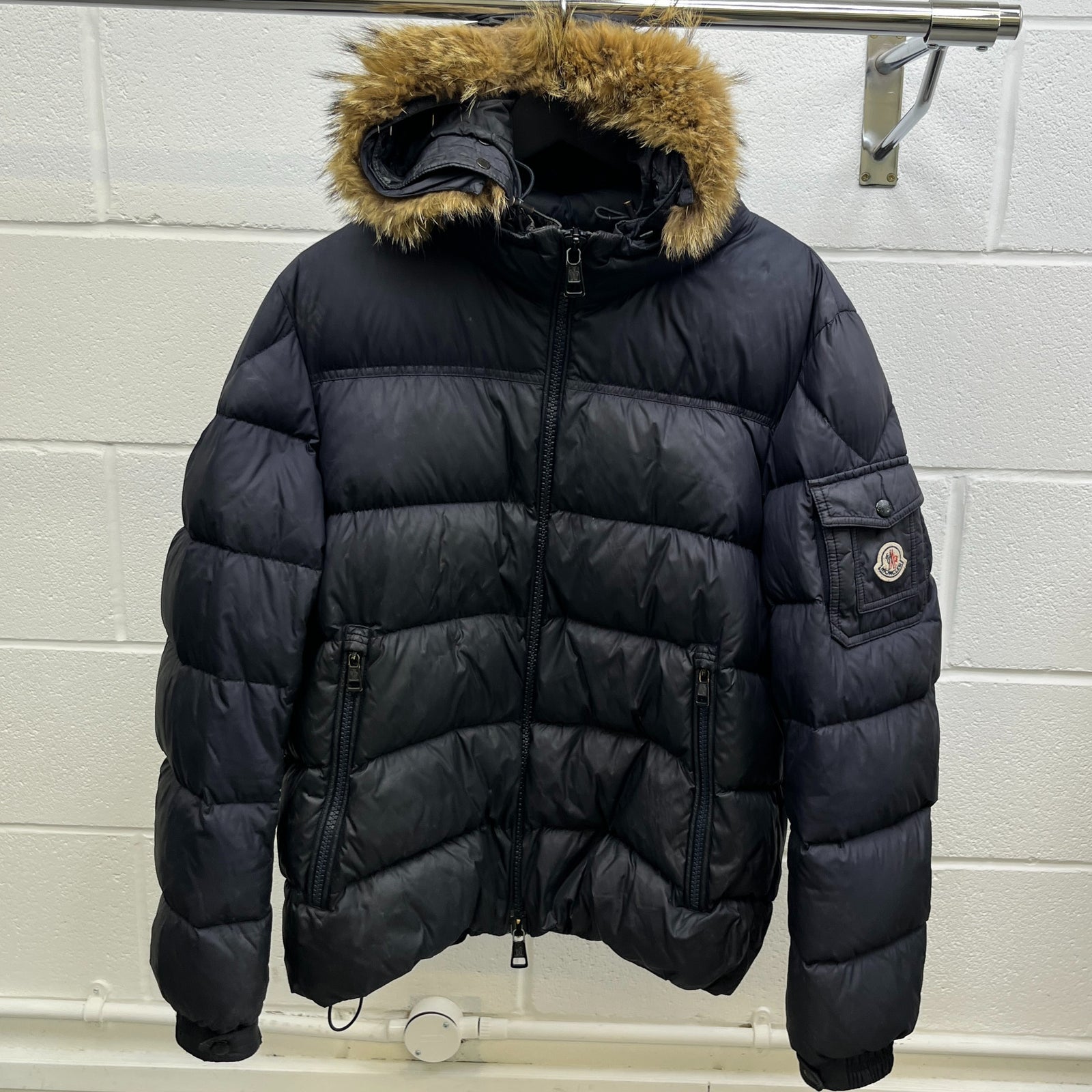 Men's Marque Down Jacket Navy Size 3 / L - Photo 10