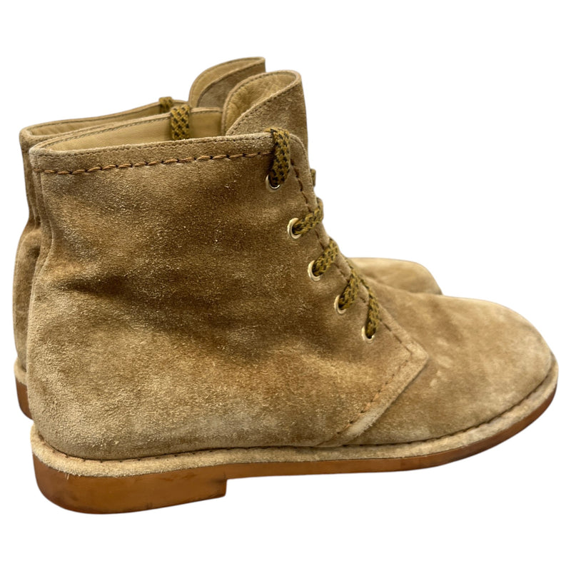 Men's CC Logo Boots Beige Size UK 5.5 / EU 39.5