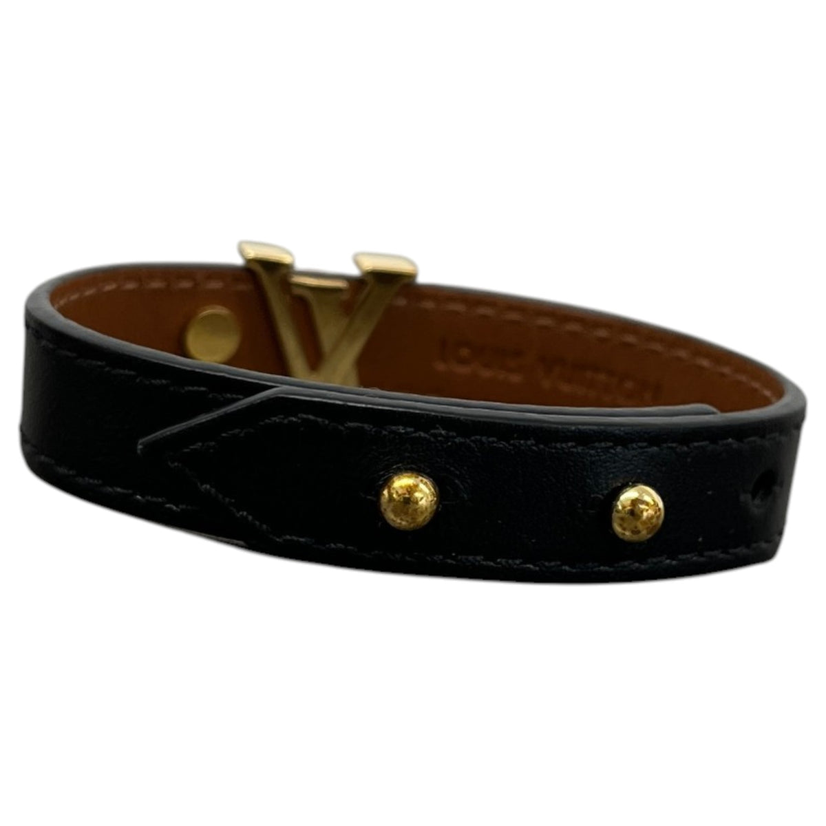 Women's LV Iconic Bracelet Black - Photo 4
