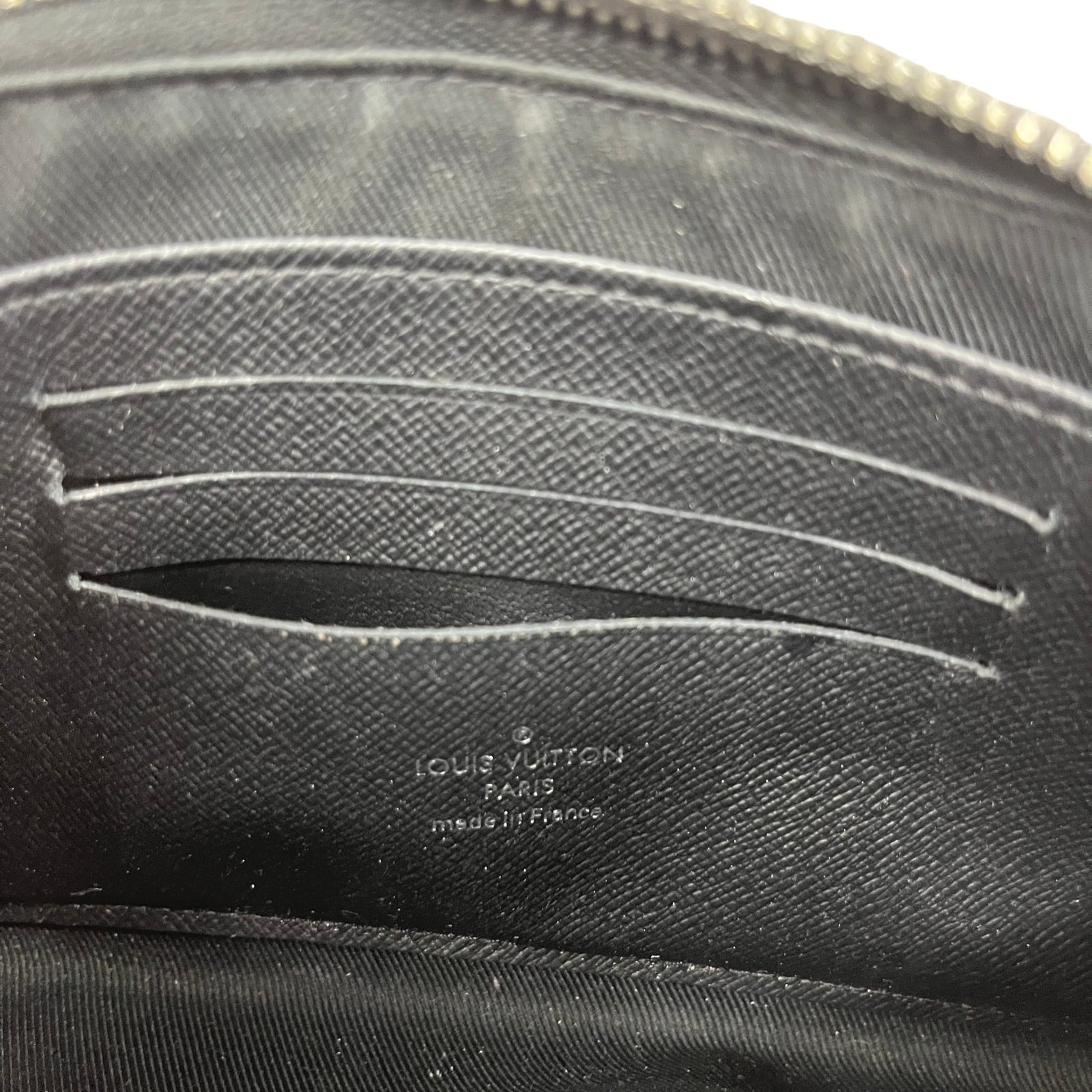 Men's Monogram Eclipse Discovery Pochette Clutch Black - Photo 7