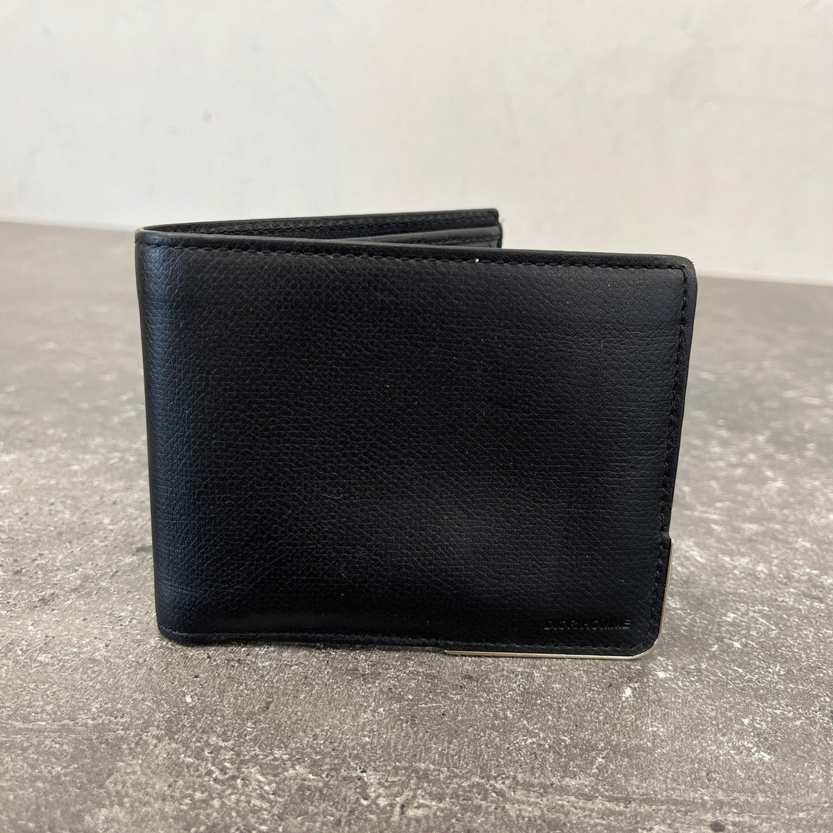 Men's Embossed Logo Wallet Black - Photo 8