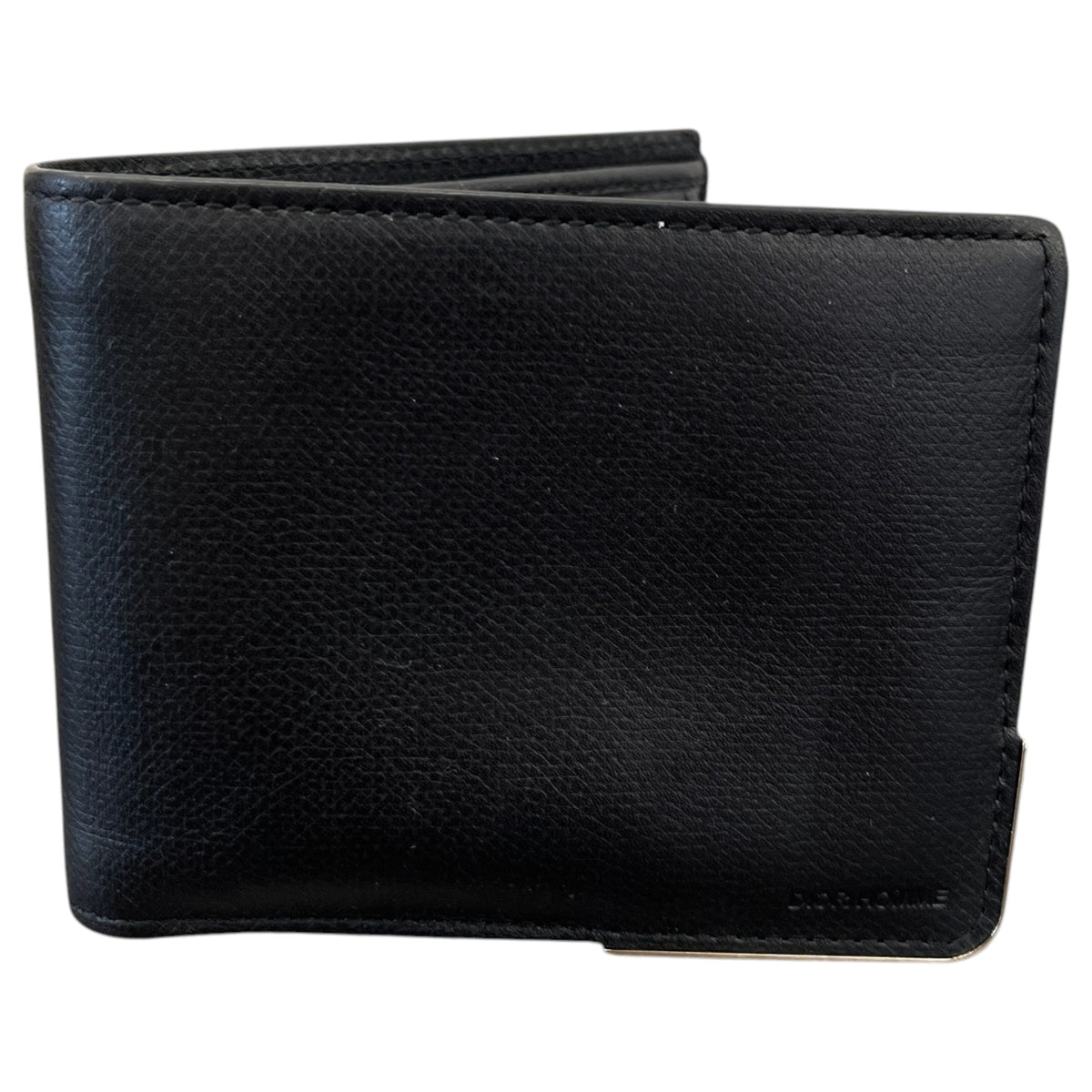 Men's Embossed Logo Wallet Black - Photo 1