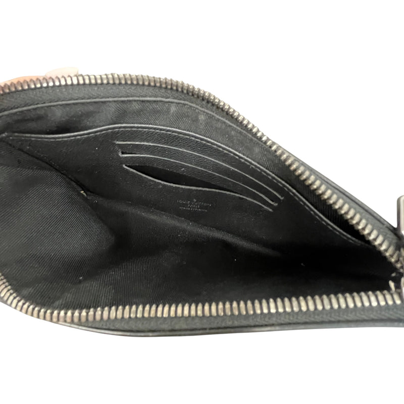 Men's Monogram Eclipse Discovery Pochette Clutch Black