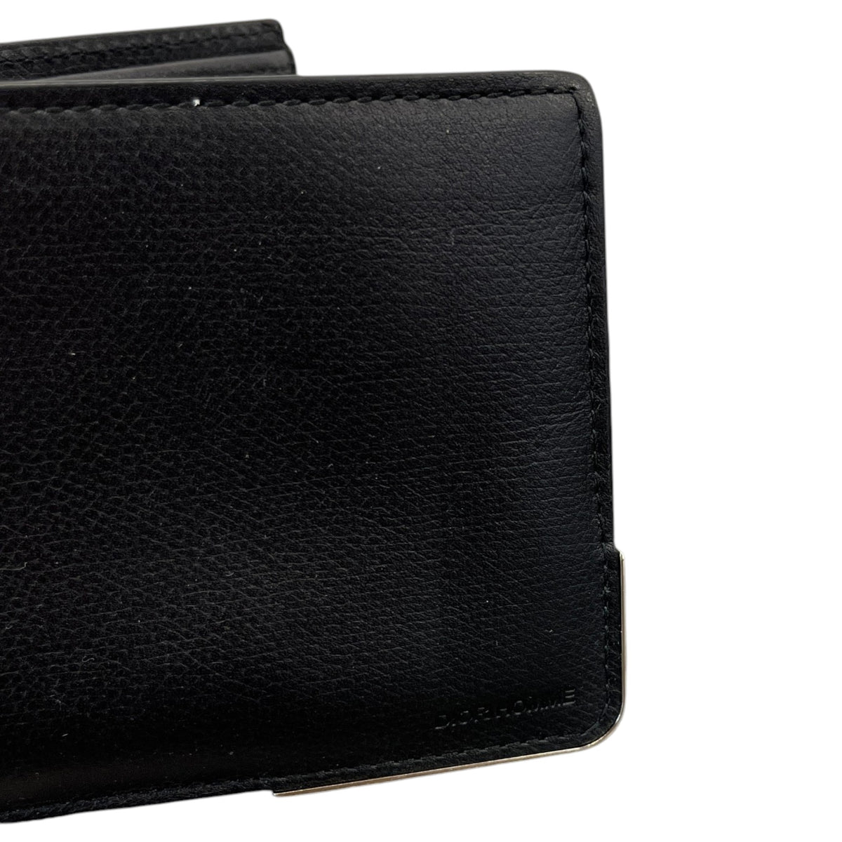 Men's Embossed Logo Wallet Black - Photo 3