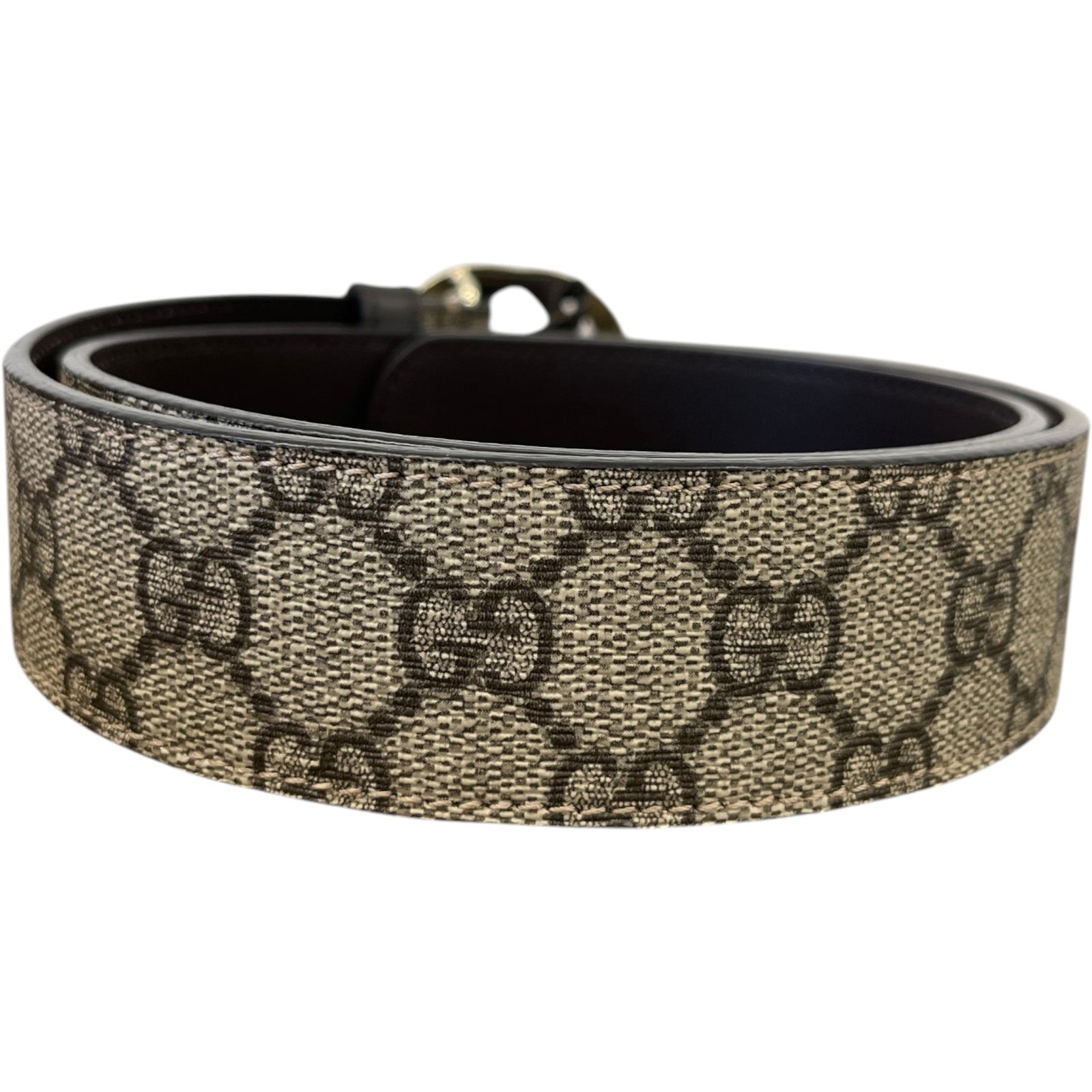 Men's Gg Supreme Belt Beige Size 75CM / UK 6 - Photo 2