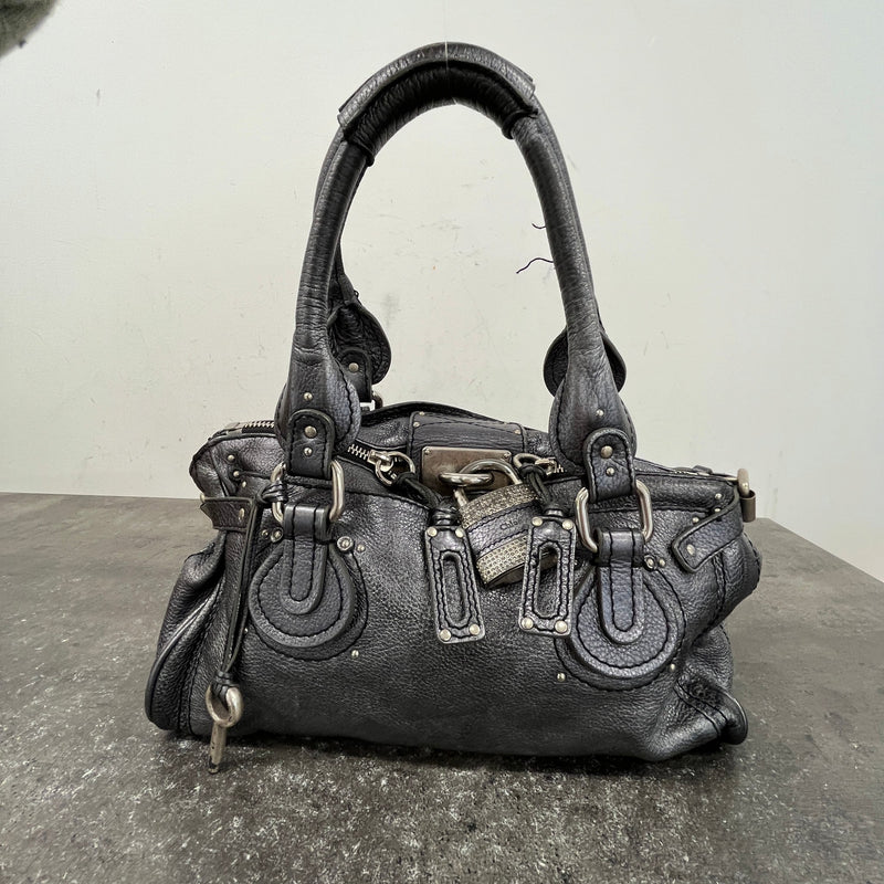Women's Paddington Handbag Silver