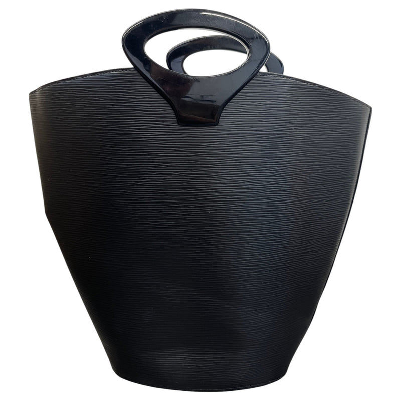 Women's Noctambule Epi Leather Handbag Black