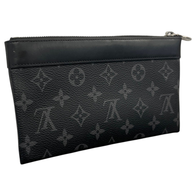 Men's Monogram Eclipse Discovery Pochette Clutch Black