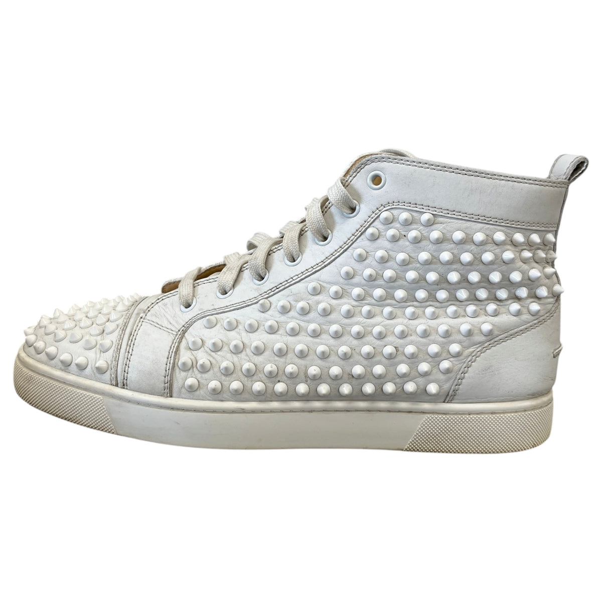 Men's Spikes High Trainers White Size UK 9 / EU 43 - Photo 5