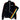 Men's Velour Rainbow Logo Full Tracksuit Black Size S