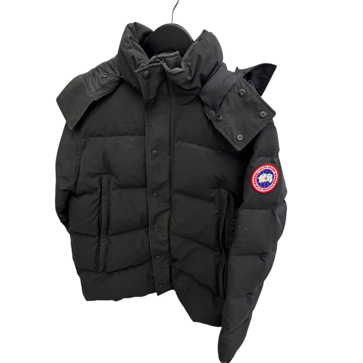 Men's Wyndham Down Jacket Black Size L - Photo 7