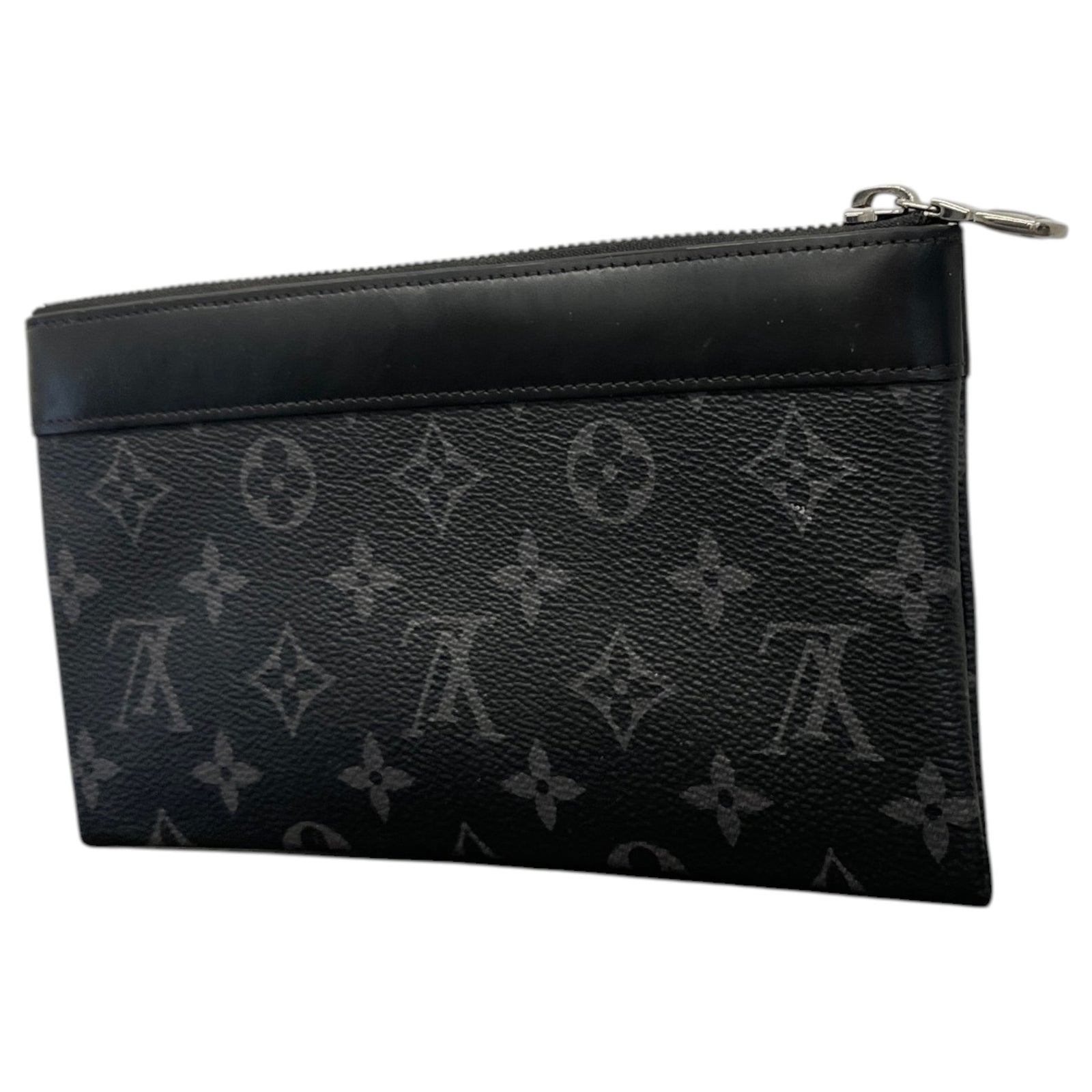 Men's Monogram Eclipse Discovery Pochette Clutch Black - Photo 6