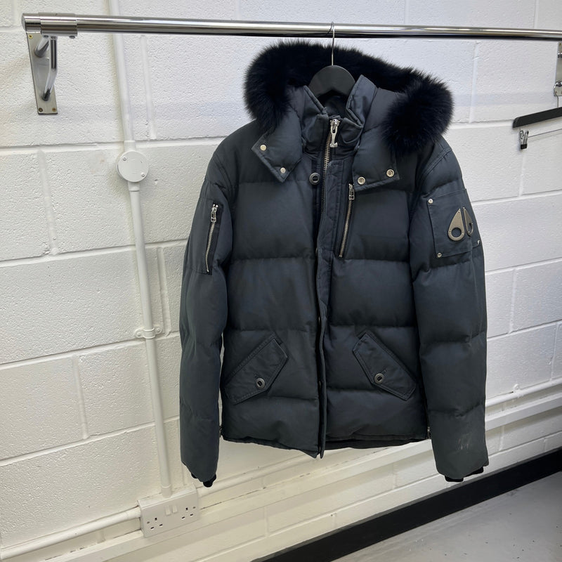 Men's 3Q Down Jacket Grey Size L