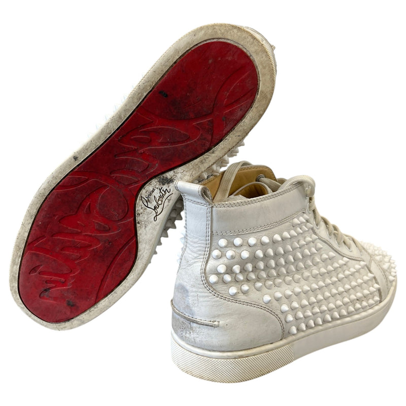 Men's Spikes High Trainers White Size UK 9 / EU 43