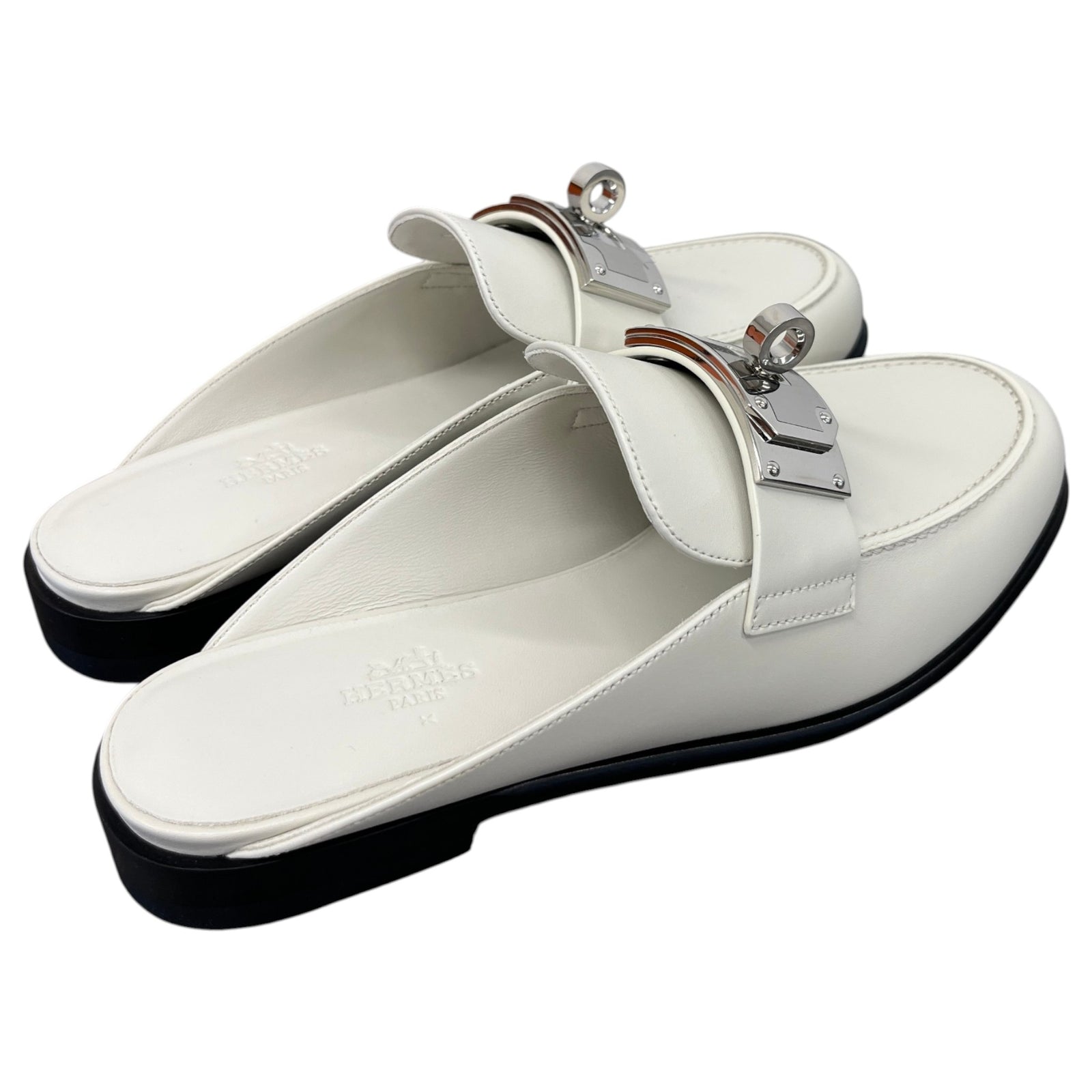 Women's Lota Mules White Size UK 5 / EU 38 - Photo 8