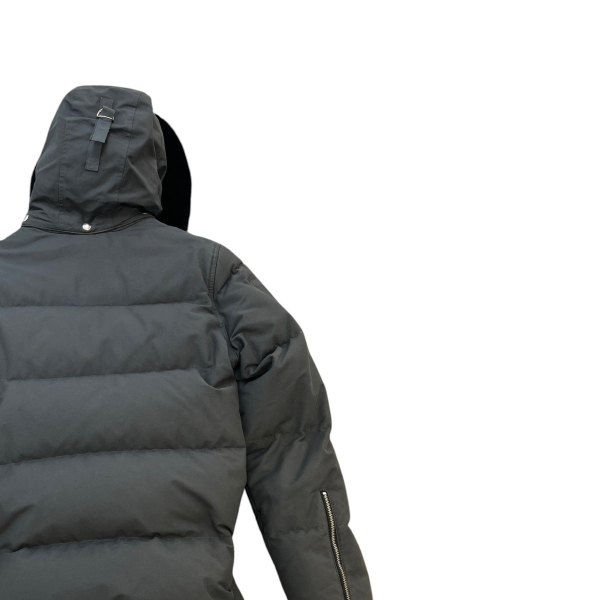 Men's 3Q Down Jacket Grey Size L - Photo 4