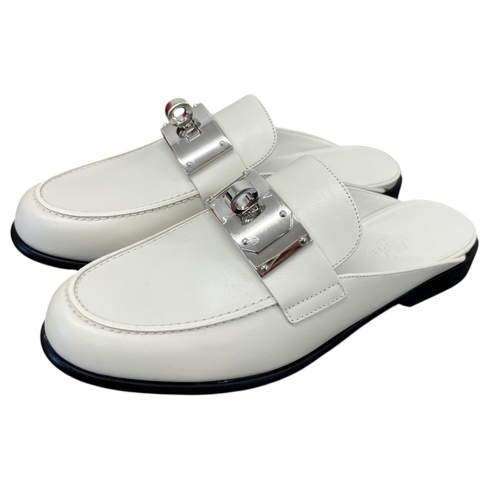 Women's Lota Mules White Size UK 5 / EU 38 - Photo 9
