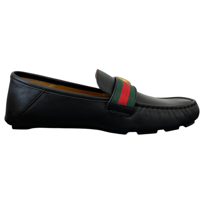 Men's Donnie Moccasin Loafers Black Size UK 5 / EU 39