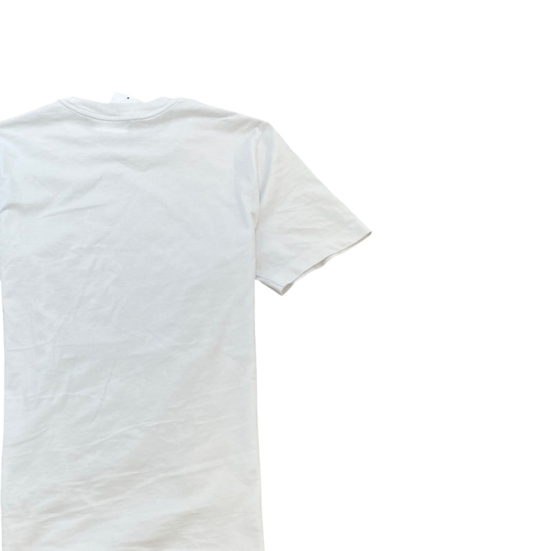 Moncler Men's Logo Print T-Shirt White Size L