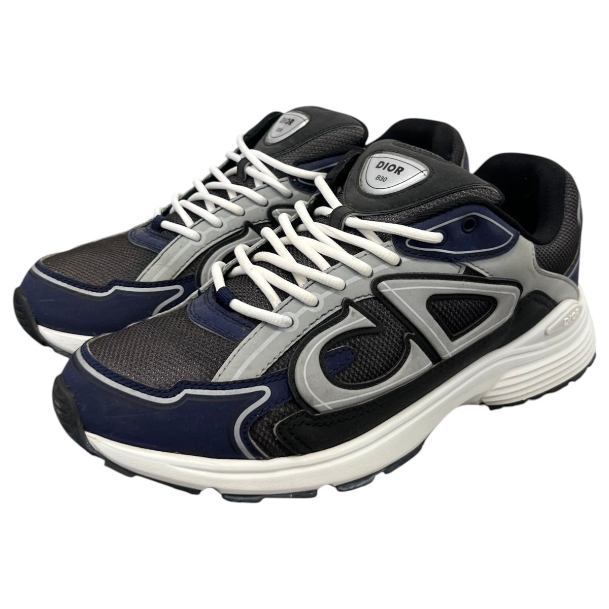 Men's B30 Low Trainers Navy Size UK 8 / EU 42 - Photo 9