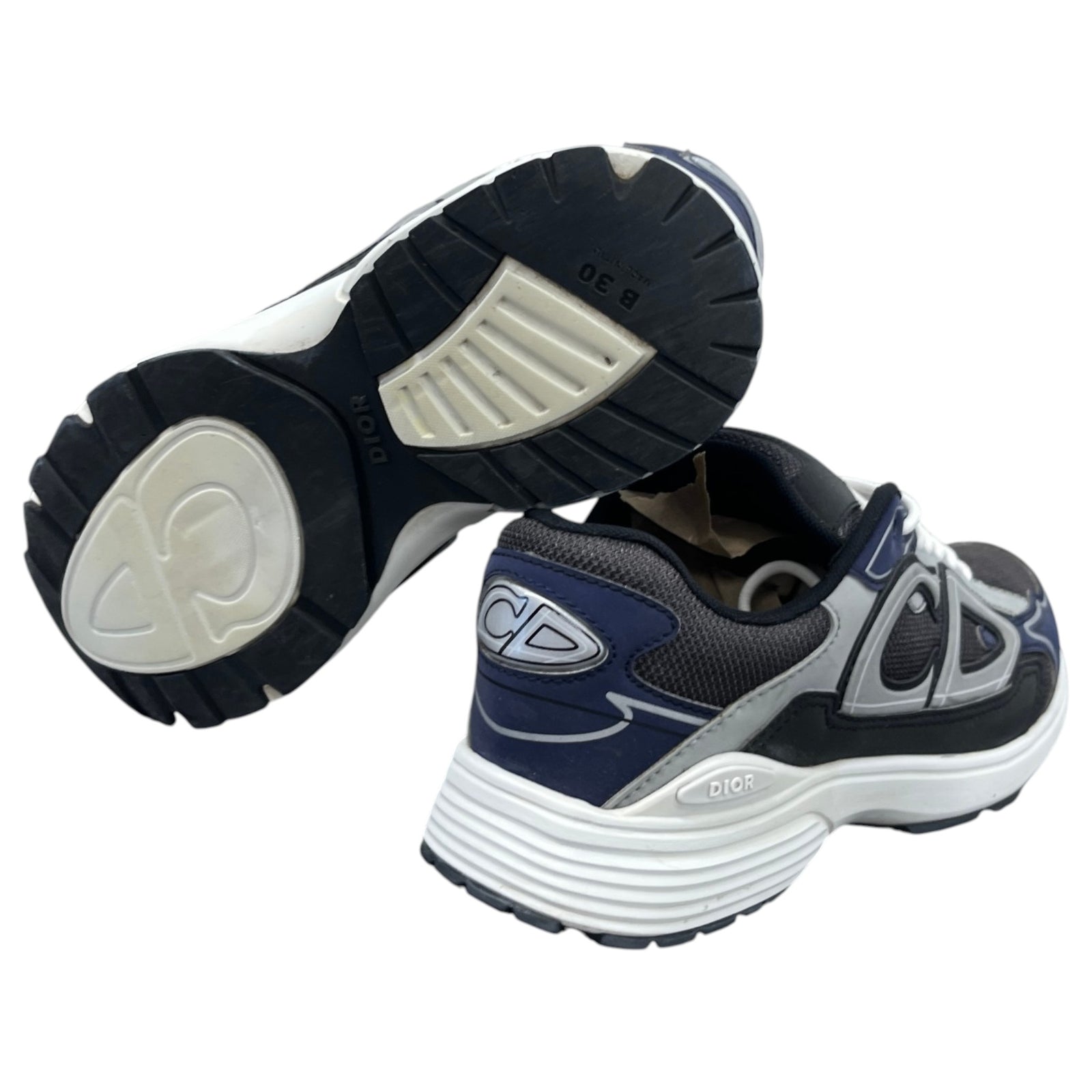 Men's B30 Low Trainers Navy Size UK 8 / EU 42 - Photo 10