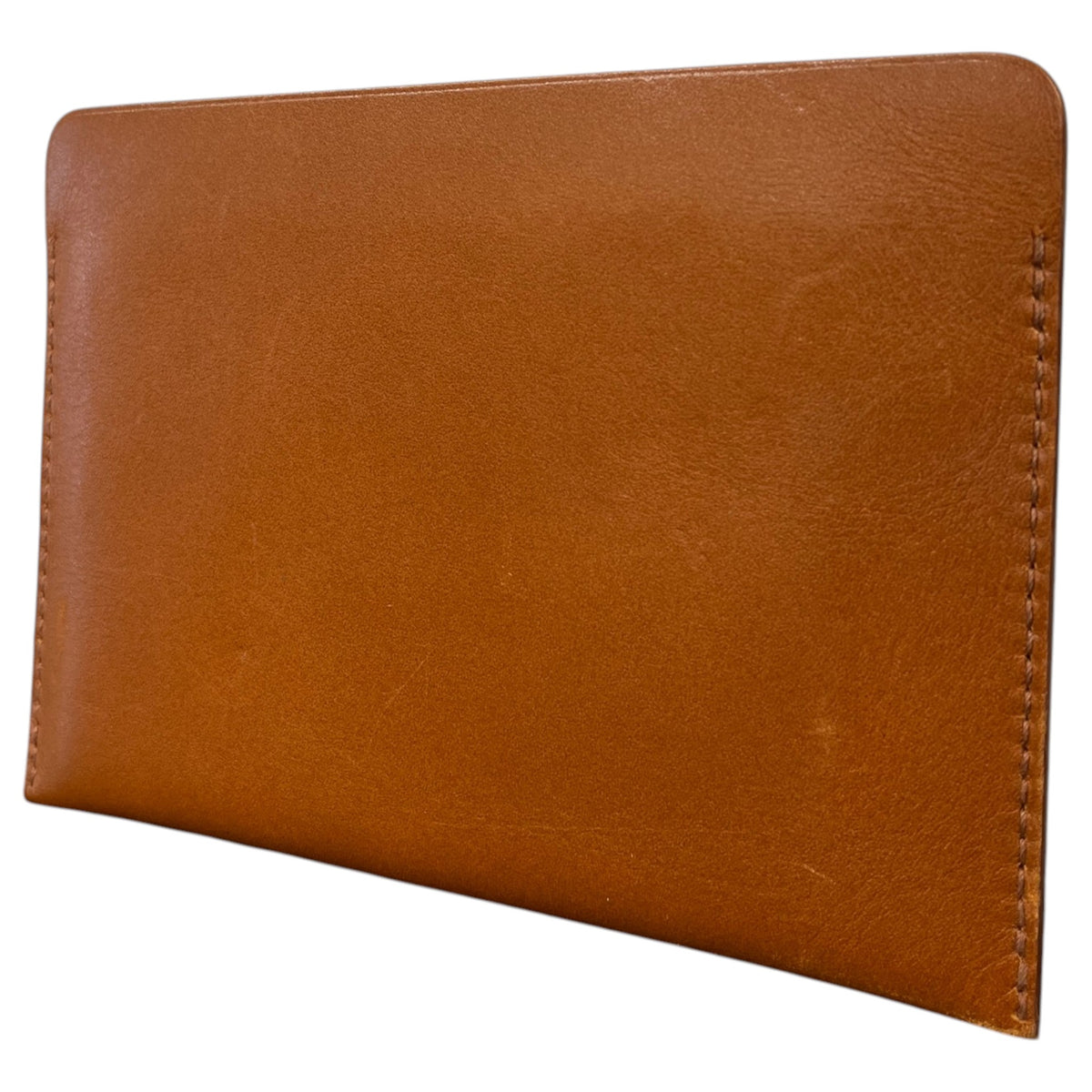 Women's Leather Logo Passport Holder Brown - Photo 6