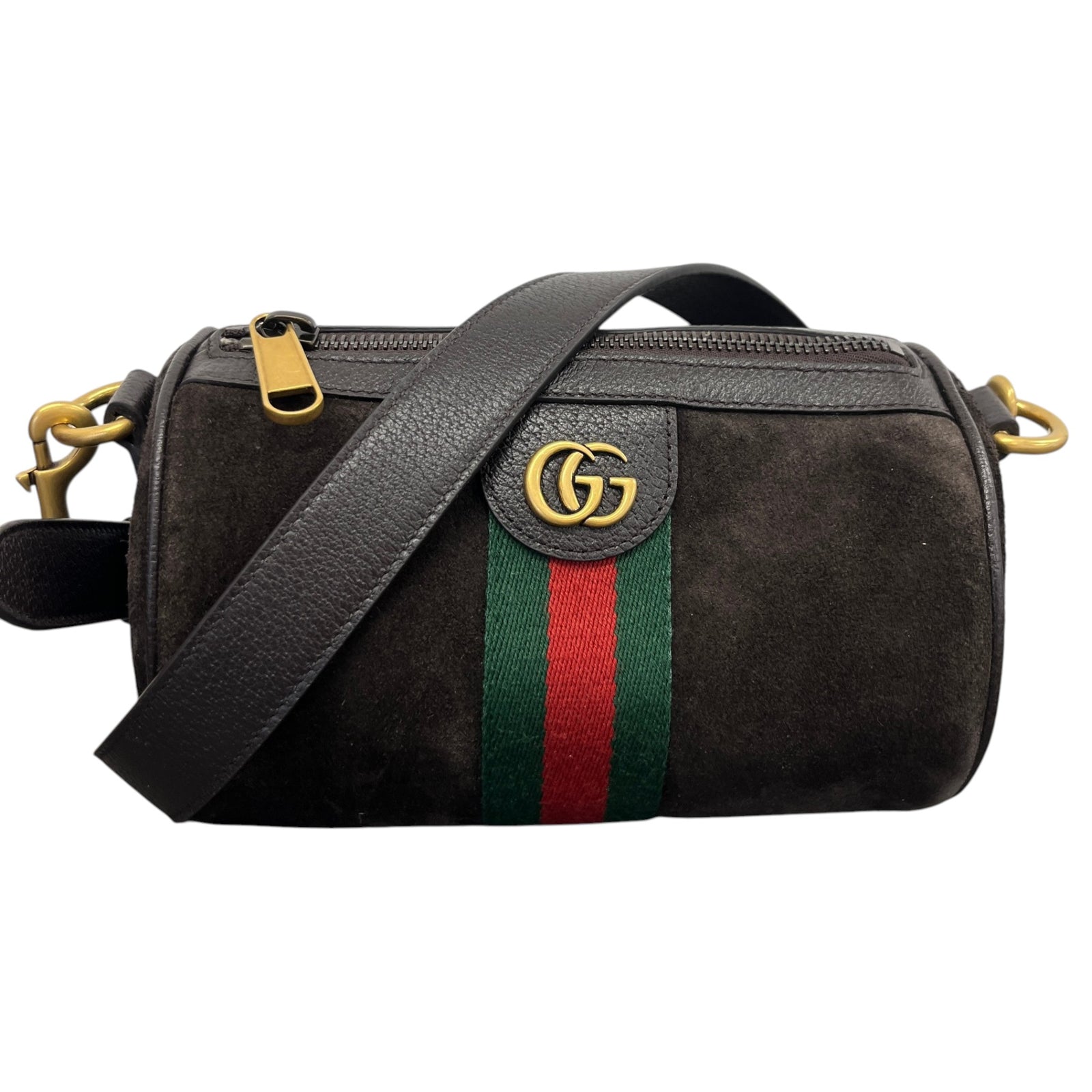 Men's Mini Ophidia Crossbody Messenger Bag Brown - Photo 1